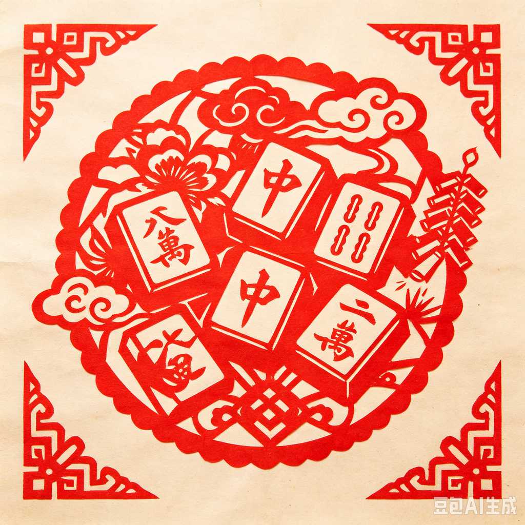 handheld mahjong tiles set