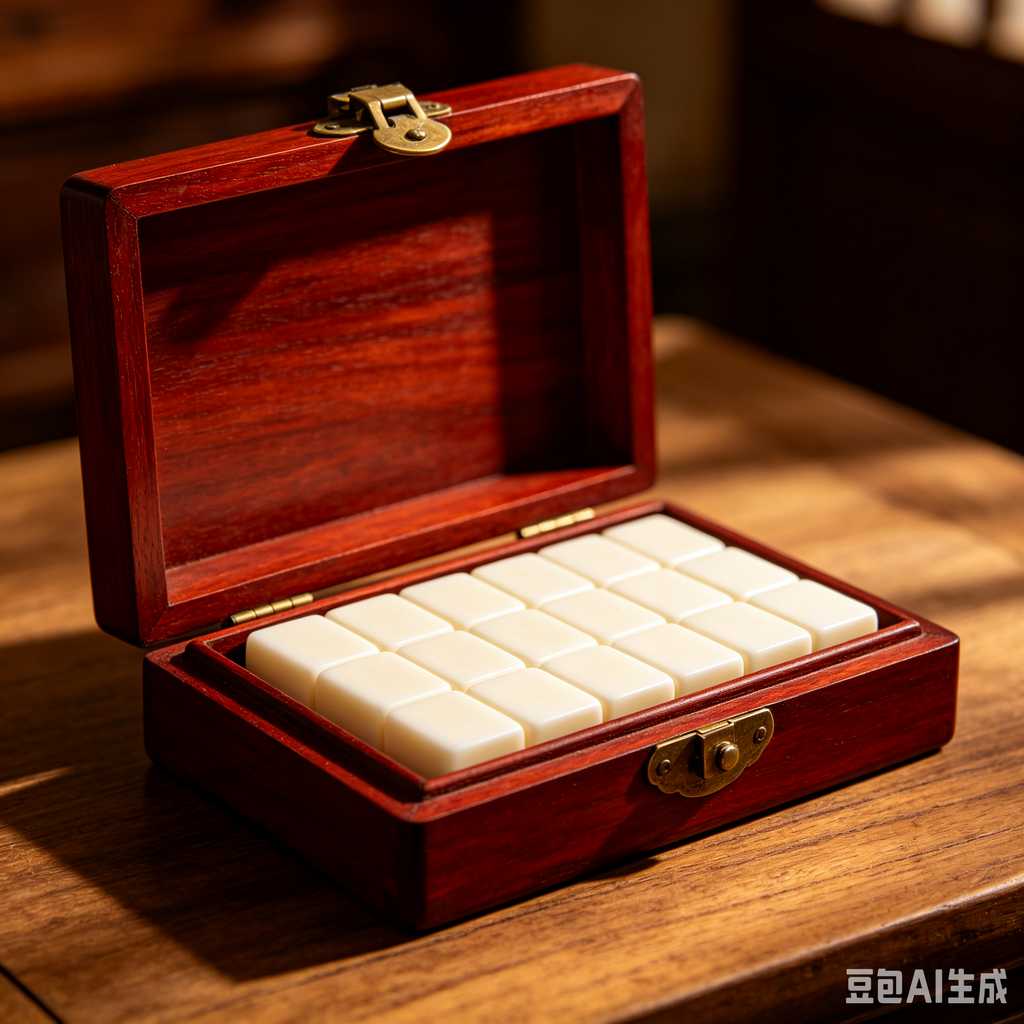gloss finish mahjong tiles
