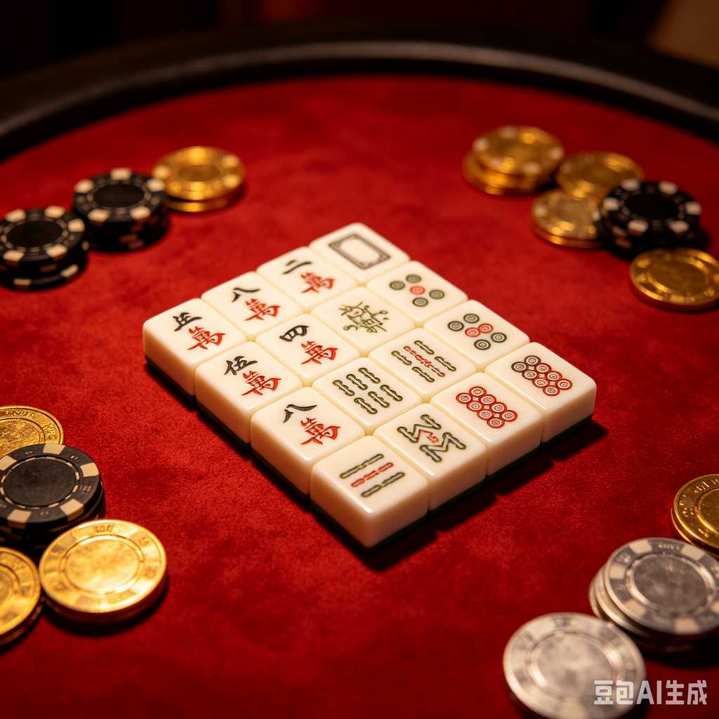 smooth print surface mahjong tiles